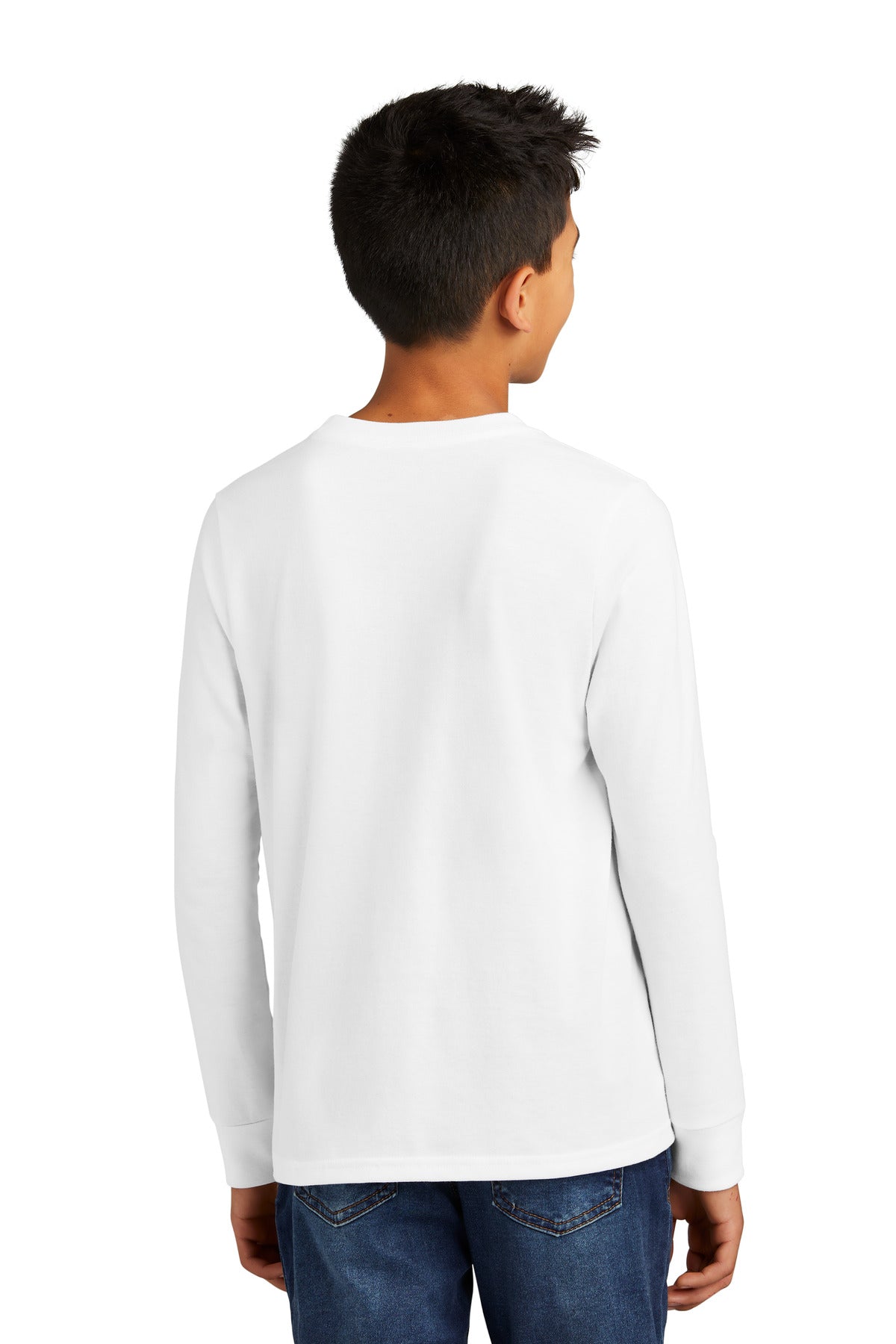 White District Youth Perfect Tri Long Sleeve Tee DT132Y