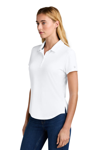 White New Era Women's Power Polo LNEA225