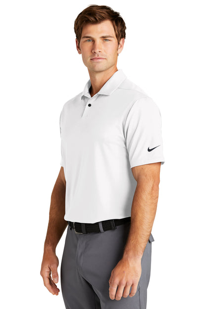 White Nike Dri-FIT Vapor Polo NKDC2108