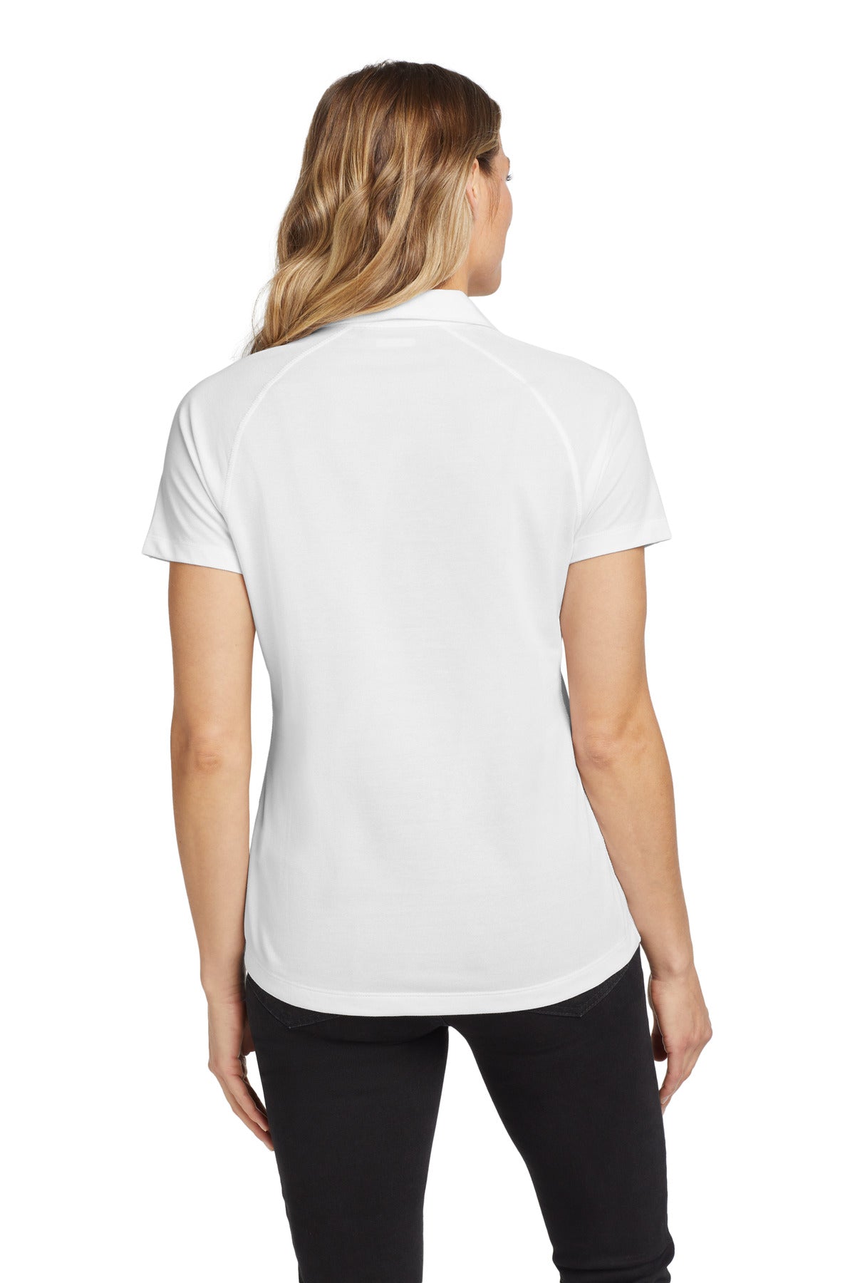White OGIO Women's Onyx Polo. LOG126