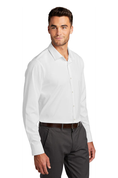 White Port Authority City Stretch Shirt W680