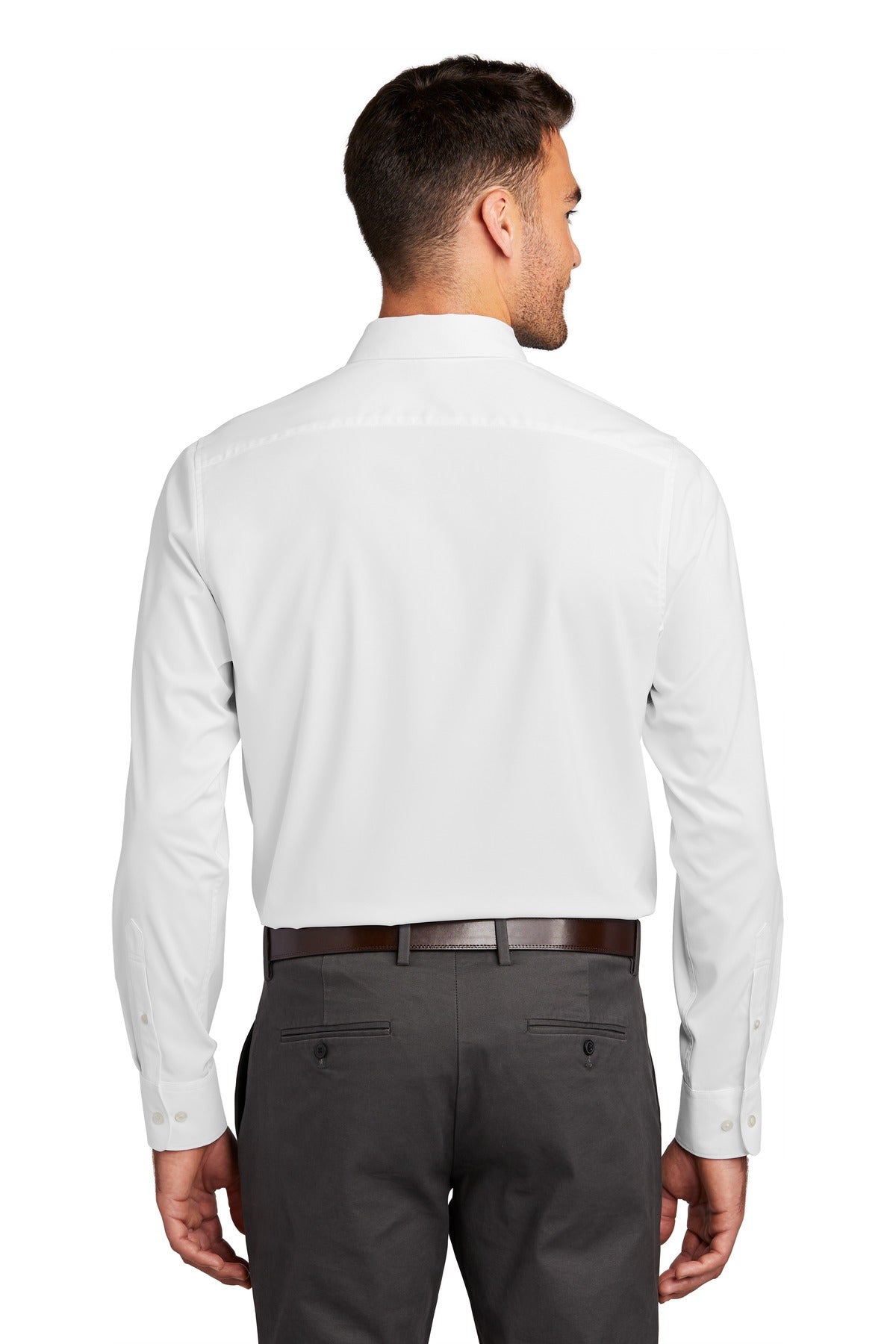 White Port Authority City Stretch Shirt W680