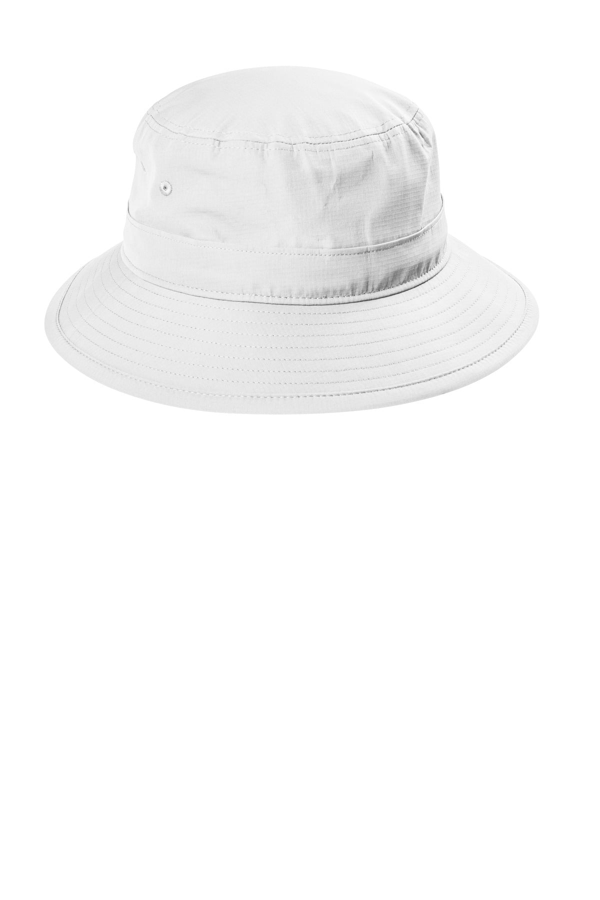 White Port Authority Outdoor UV Bucket Hat C948