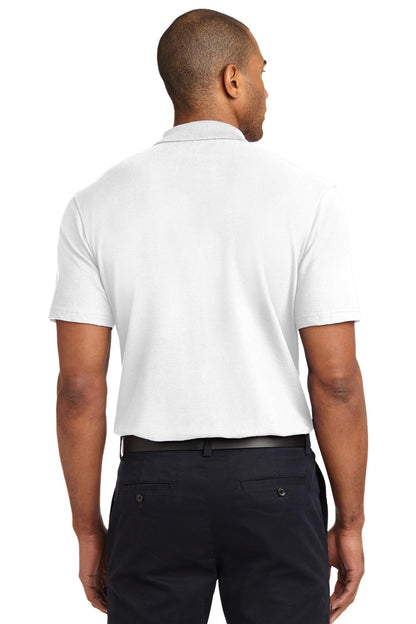 White Port Authority Stain-Release Polo. K510