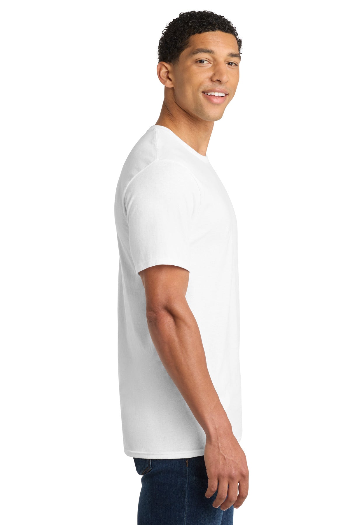 White Port & Company - Ring Spun Cotton Tee. PC150