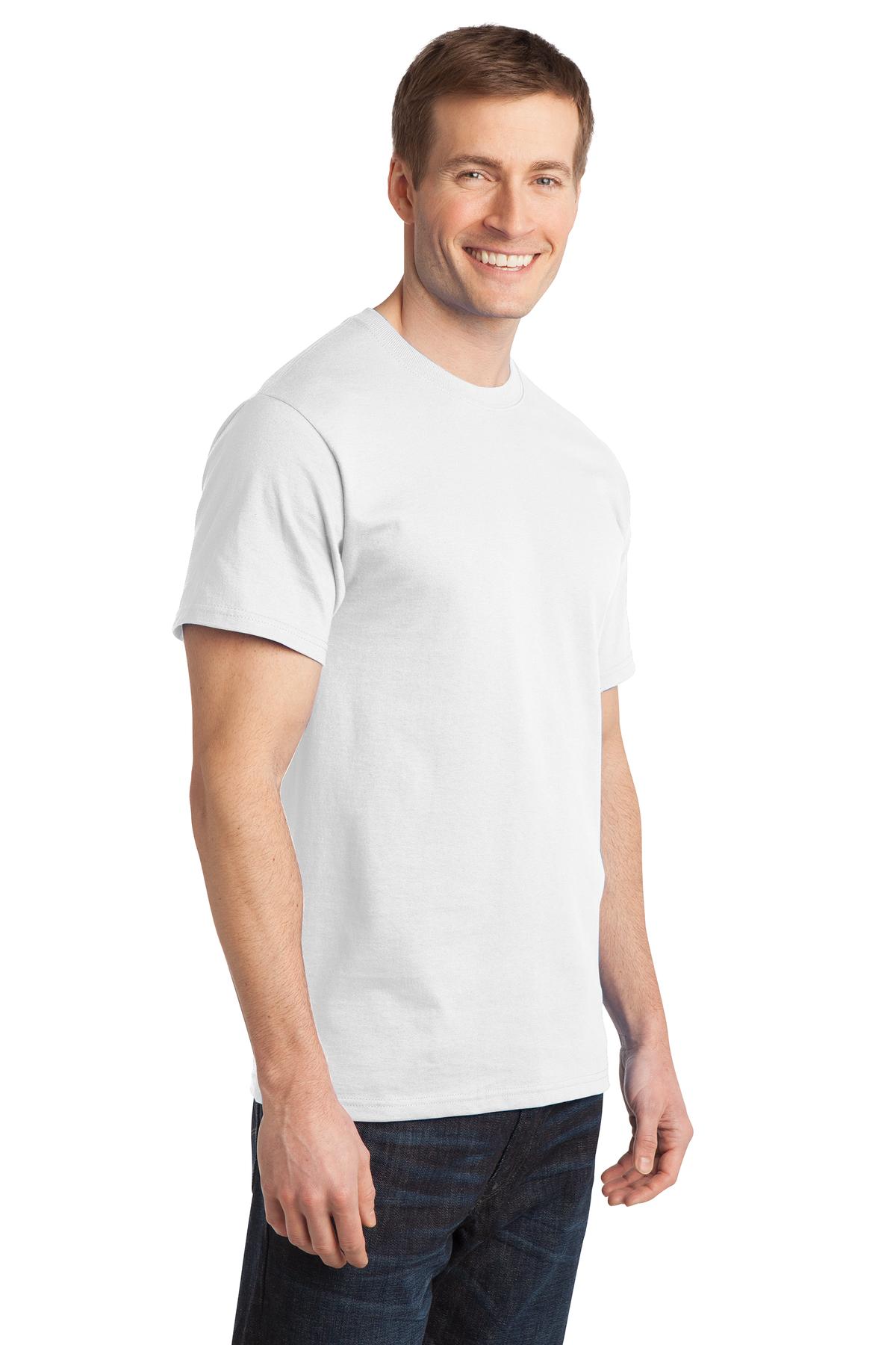 White Port & Company - Ring Spun Cotton Tee. PC150