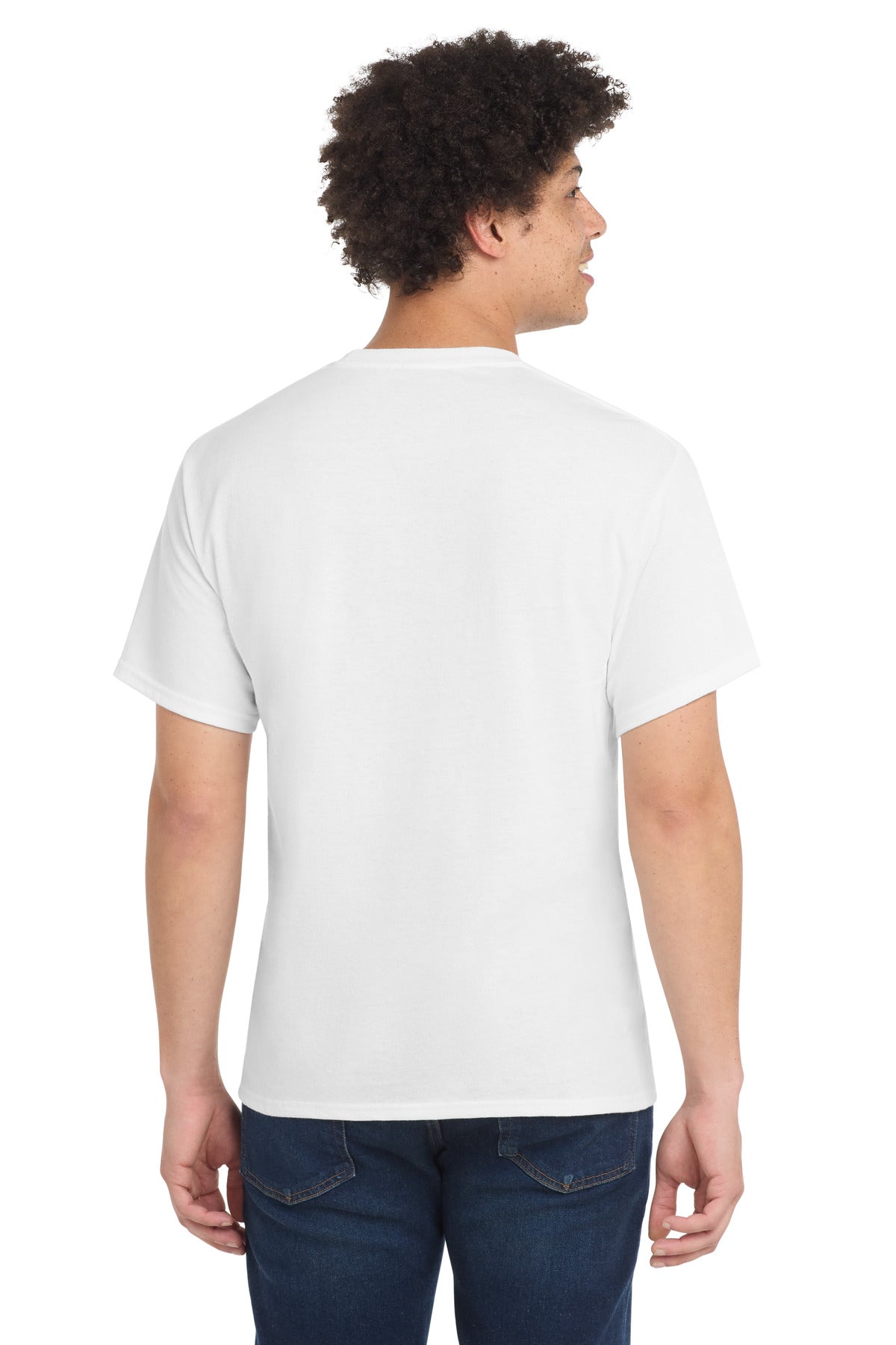 White Port & Company Tall Core Blend Tee. PC55T