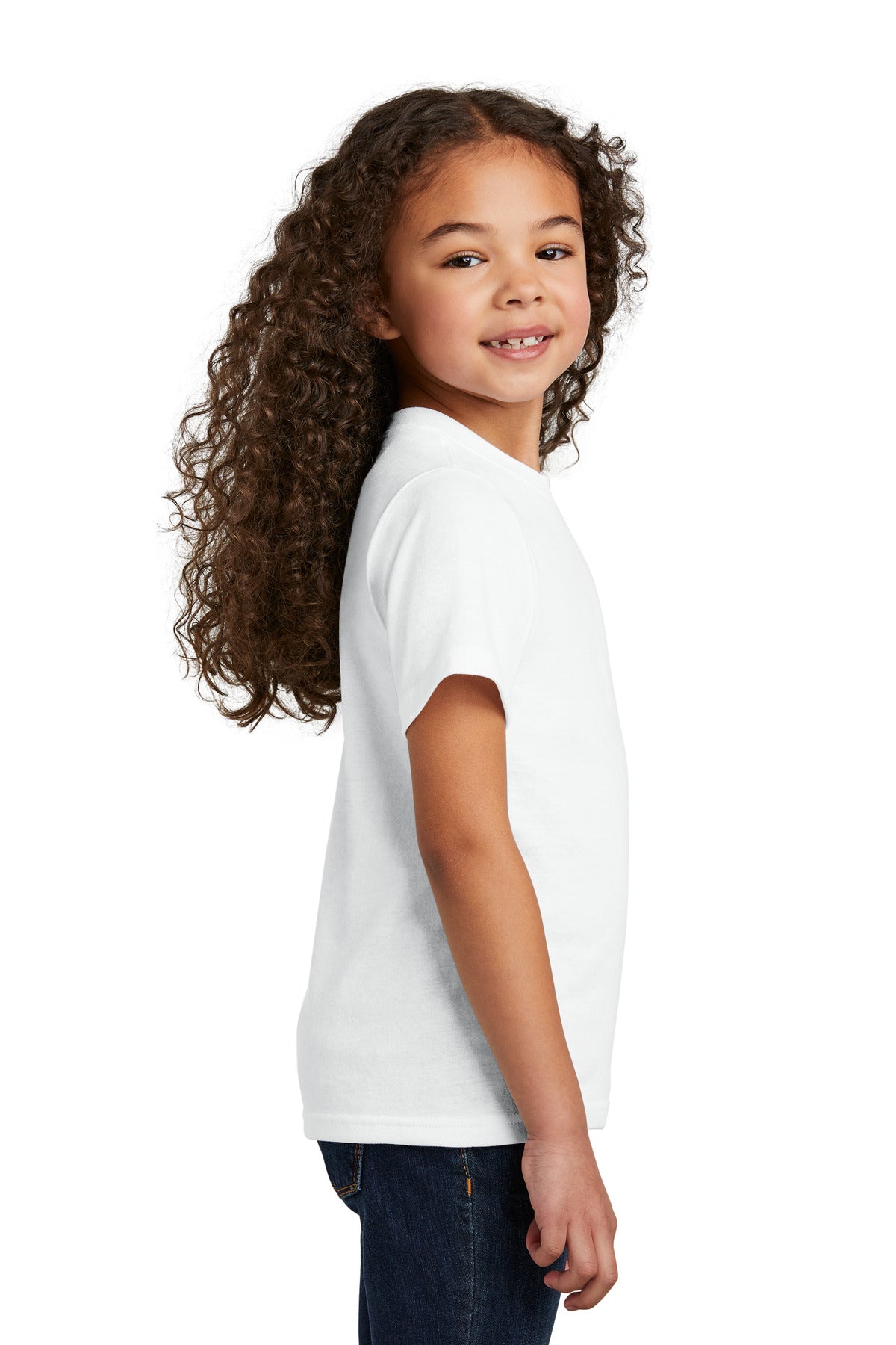 White Port & Company Youth Tri-Blend Tee PC330Y