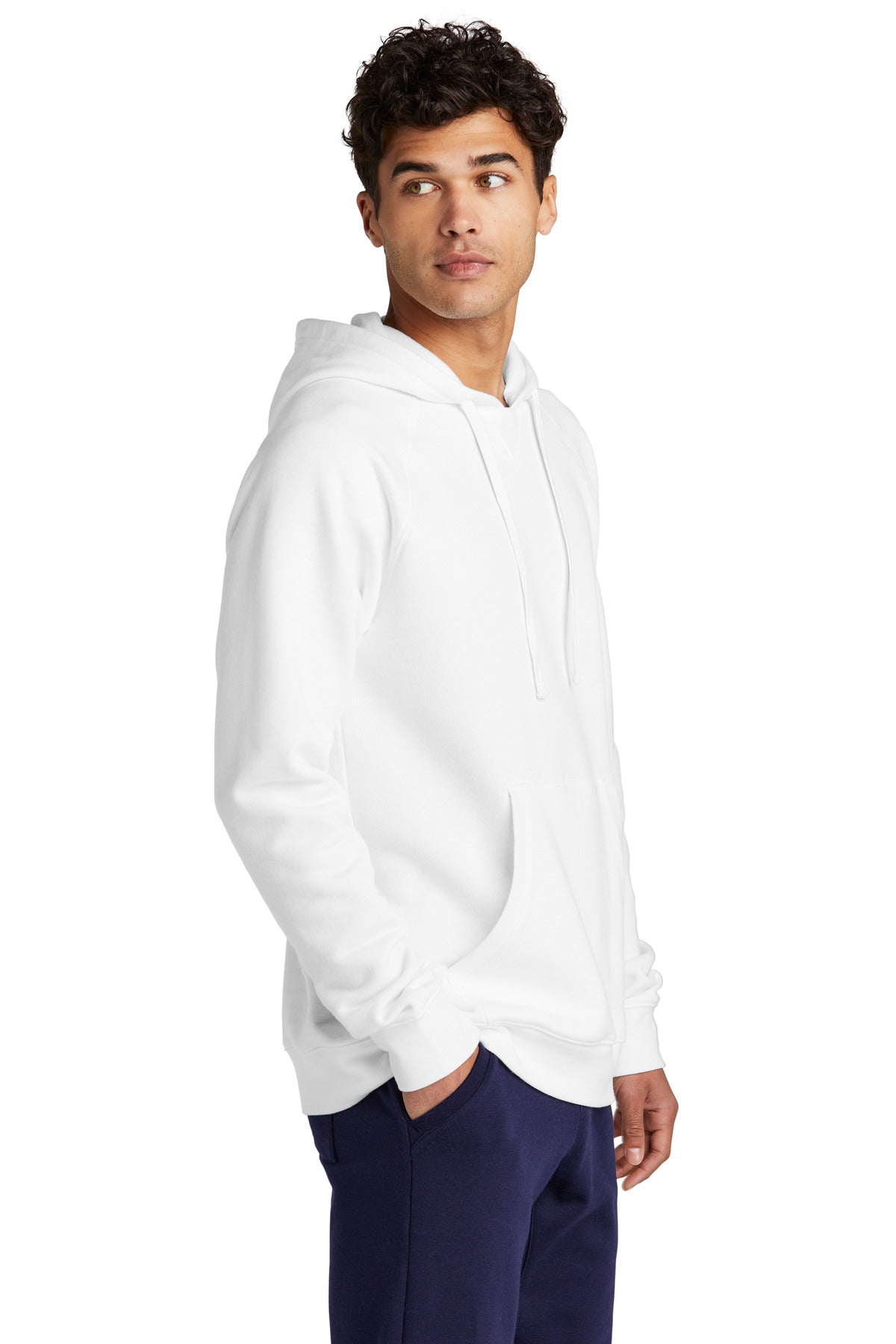 White Sport-Tek Drive Fleece Pullover Hoodie STF200
