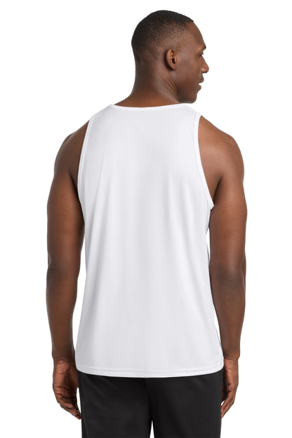 White Sport-Tek PosiCharge Competitor Tank. ST356
