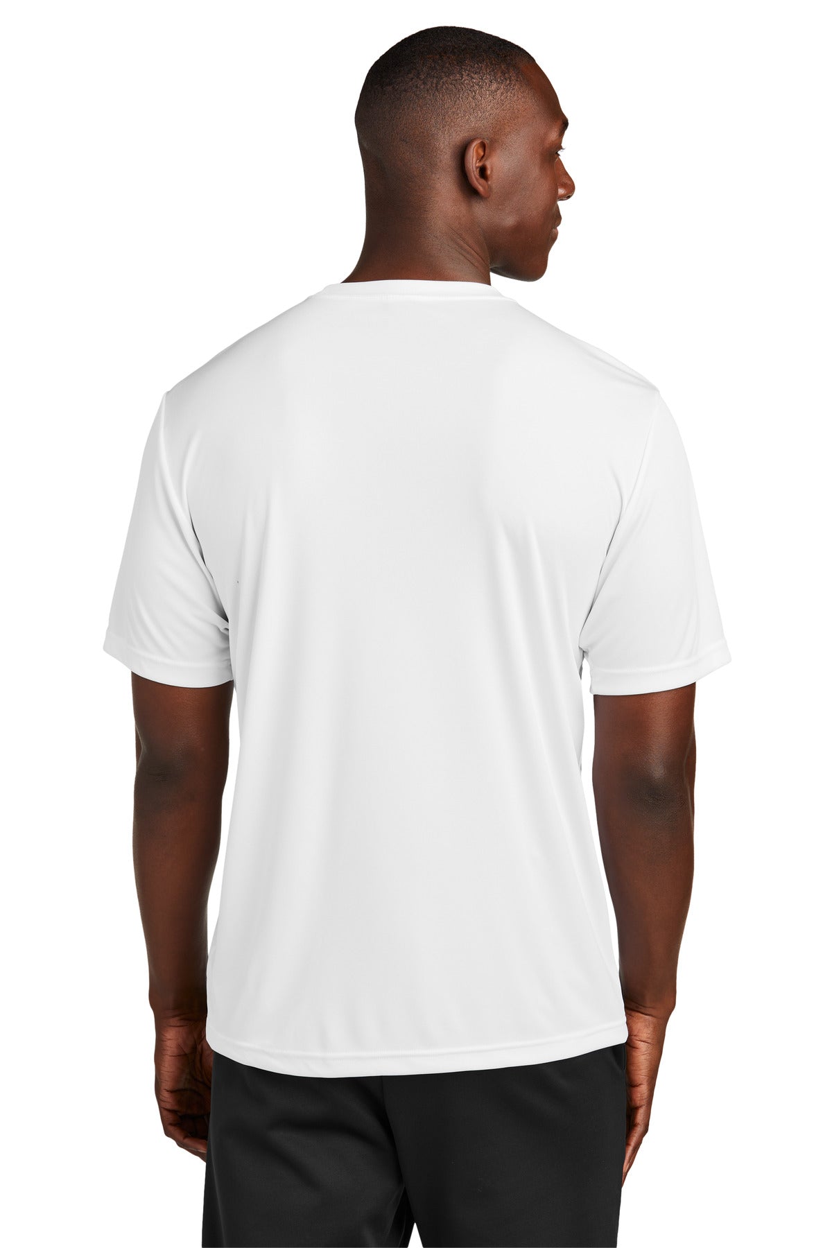 White Sport-Tek Tall PosiCharge Competitor Tee. TST350