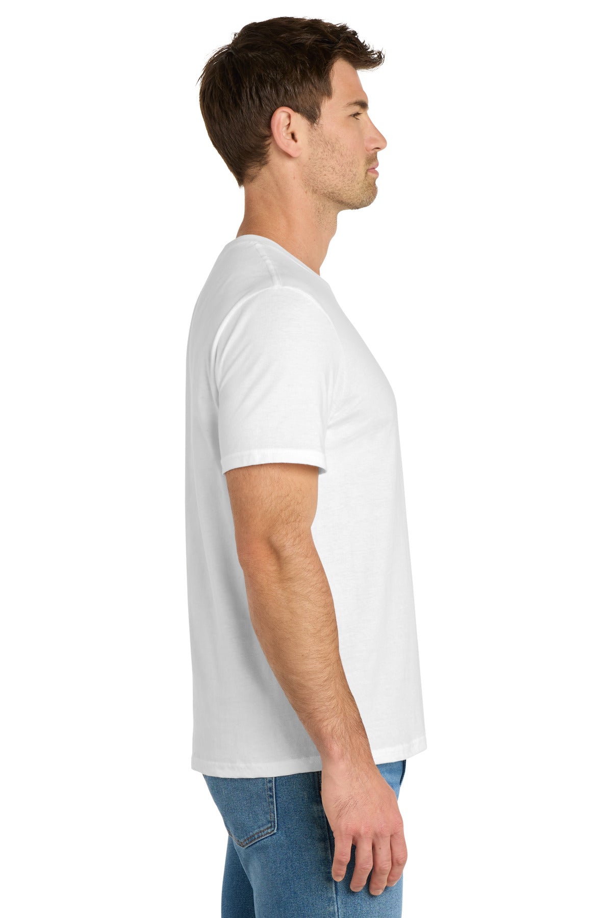 White Volunteer Knitwear Daily Tee VL45