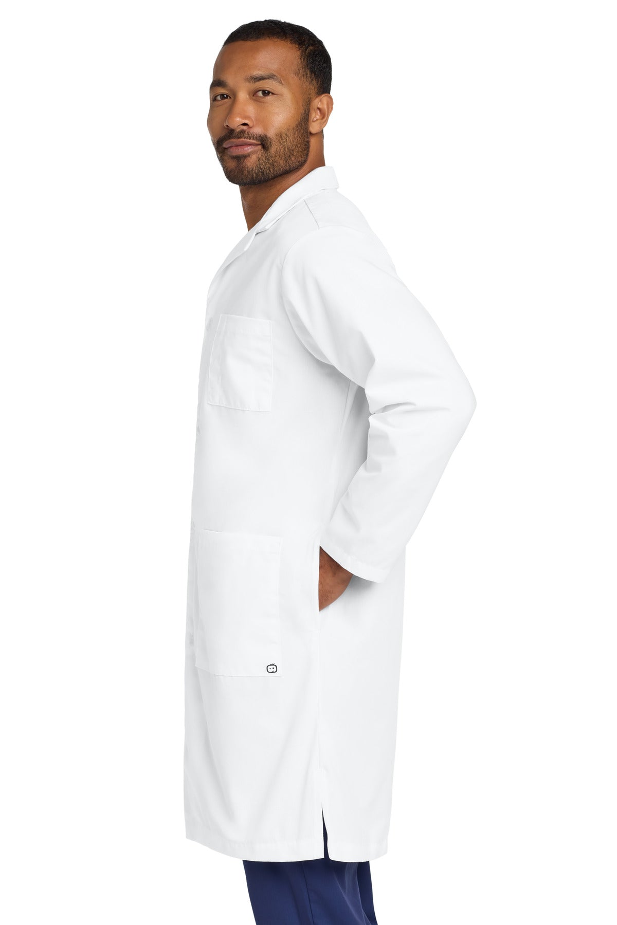 White Wink Men's Long Lab Coat WW5172