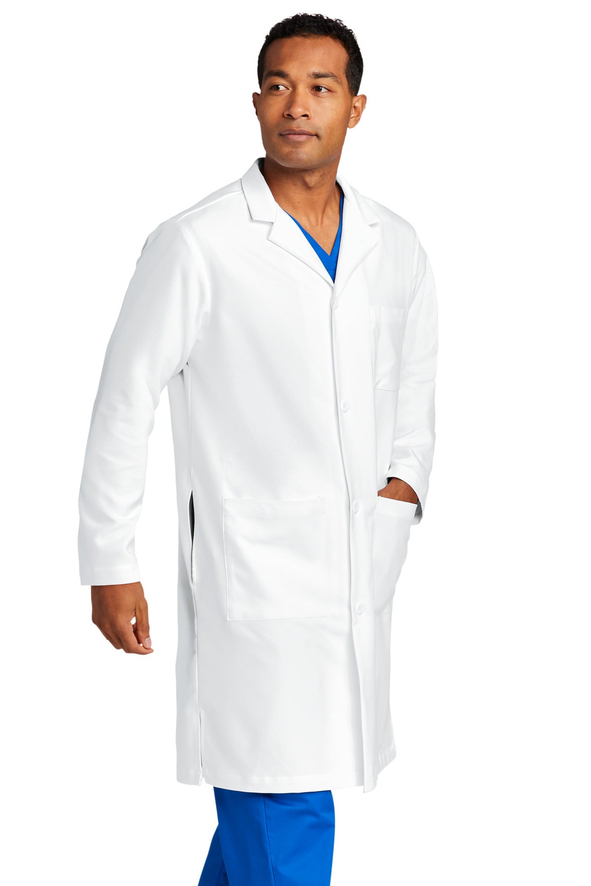 White Wink Men's Long Lab Coat WW5172