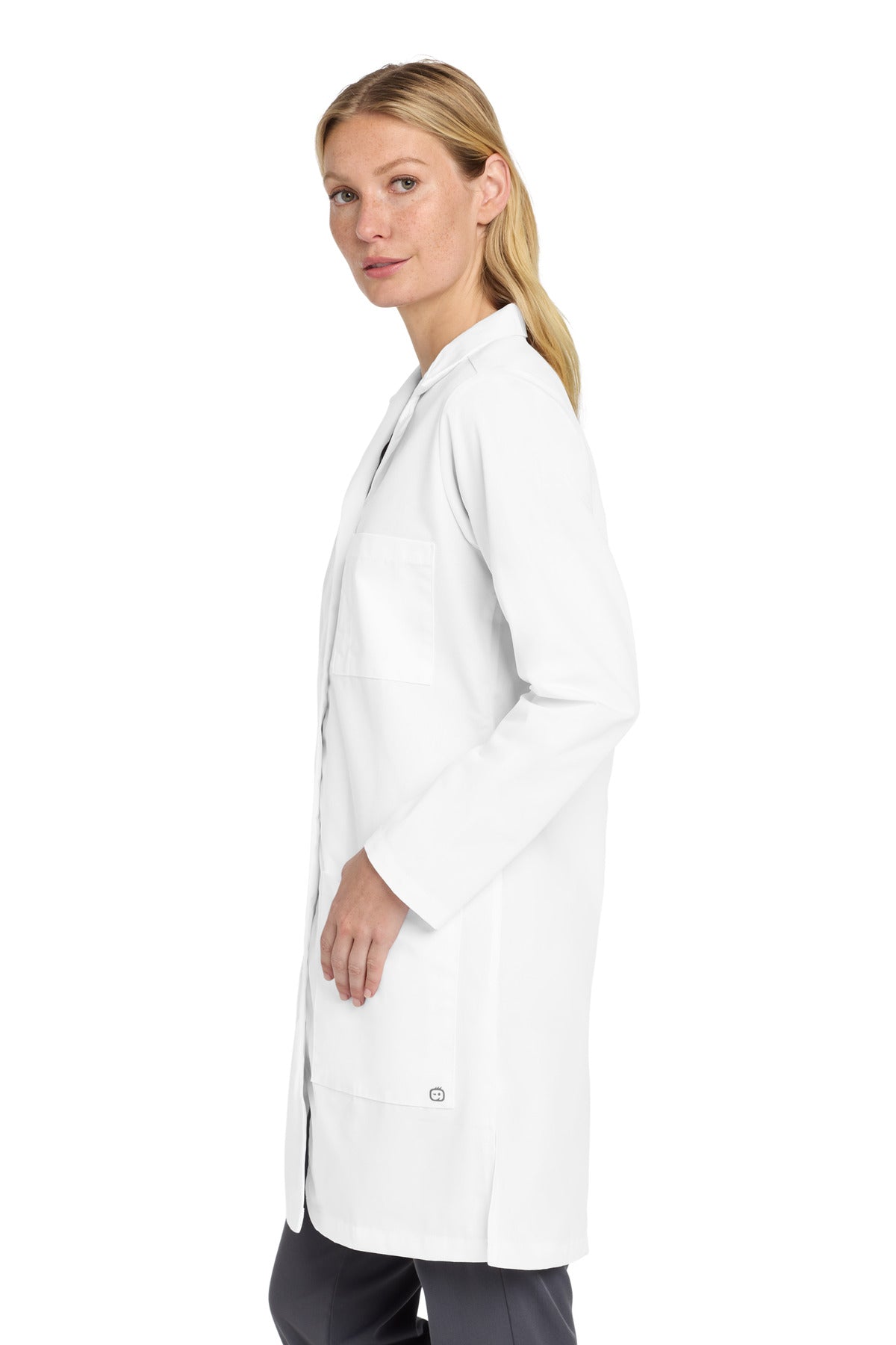 White Wink Women's Long Lab Coat WW4172