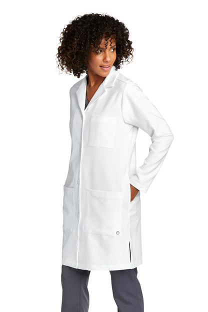 White Wink Women's Long Lab Coat WW4172