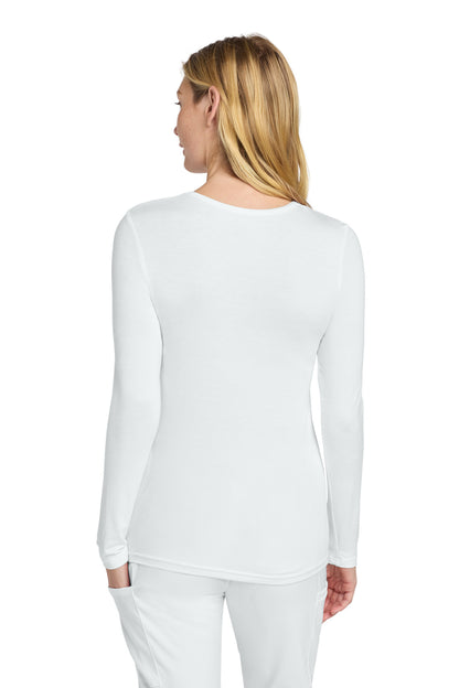White Wink Women's Long Sleeve Layer Tee WW4029