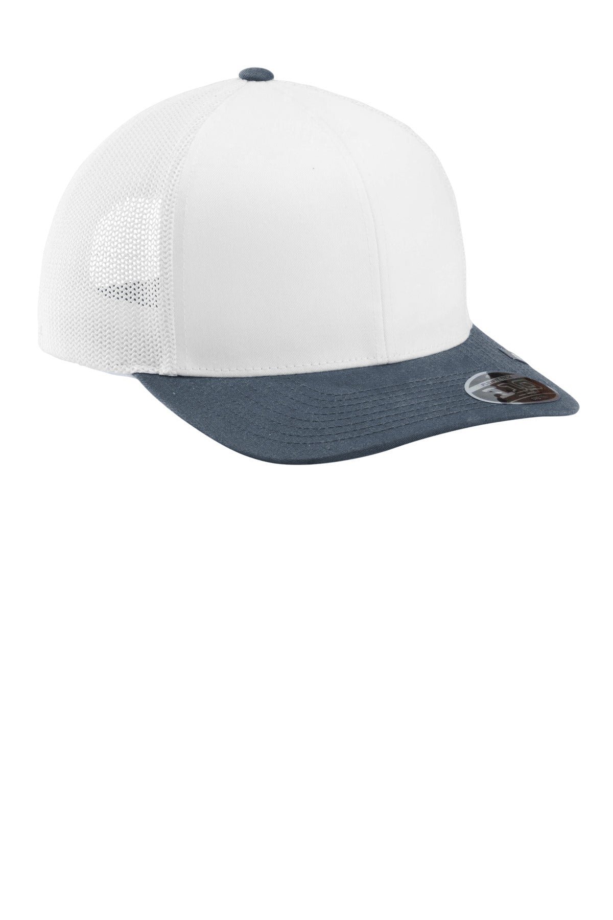 Wht/VtgIdg TravisMathew Cruz Colorblock Trucker Cap TM1MY390
