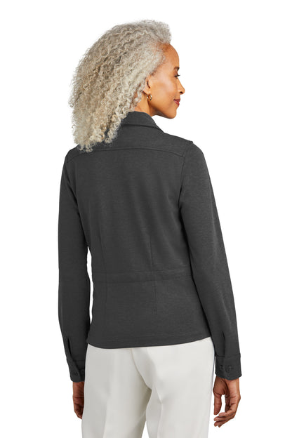 WindsorGyH Brooks Brothers Women's Mid-Layer Stretch Button Jacket BB18205