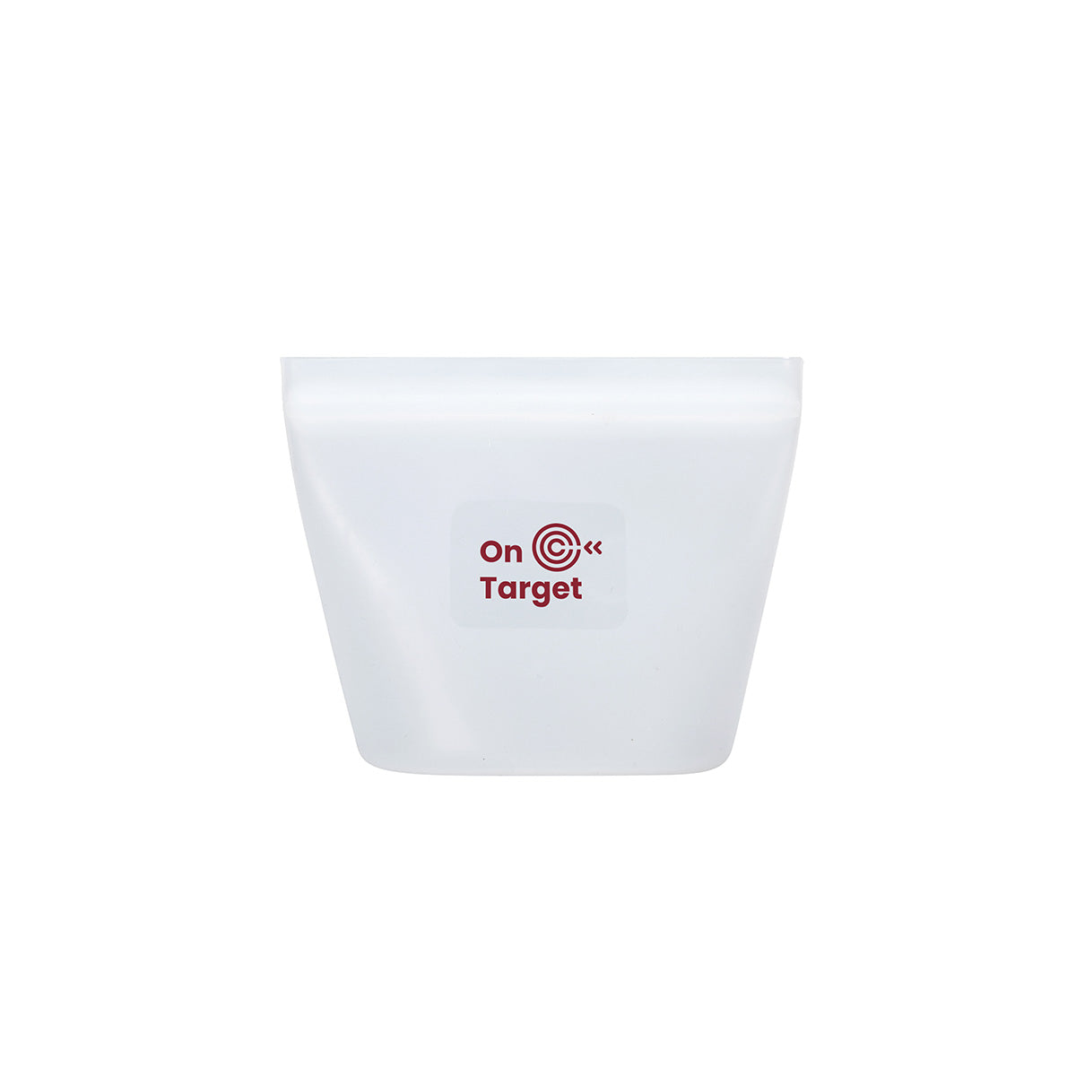 Clear FreshKeep Platinum Silicone 8-1/2 fl oz Leakproof Food Storage Pouch