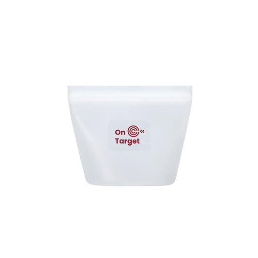 Clear FreshKeep Platinum Silicone 8-1/2 fl oz Leakproof Food Storage Pouch