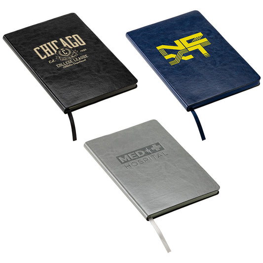 Black Elite Softcover FSC® Leatherette Journal