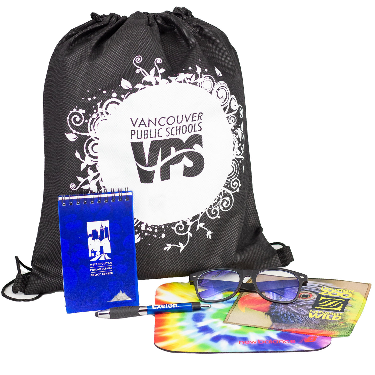 Workday Kit with Blue Light Glasses, Stone Jotter & Stylus Pen
