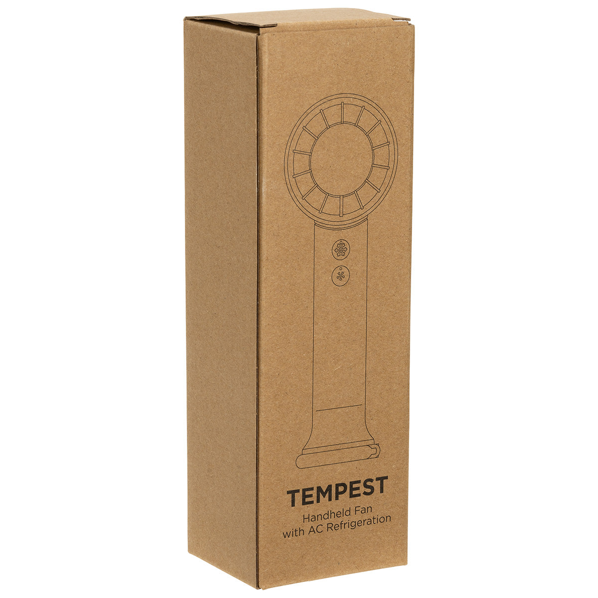 White Best Buddy Tools® Tempest Handheld Fan with AC Refrigeration