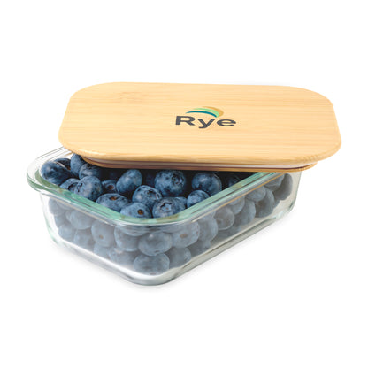 Bamboo 2 Cup Bamboo Storage Container