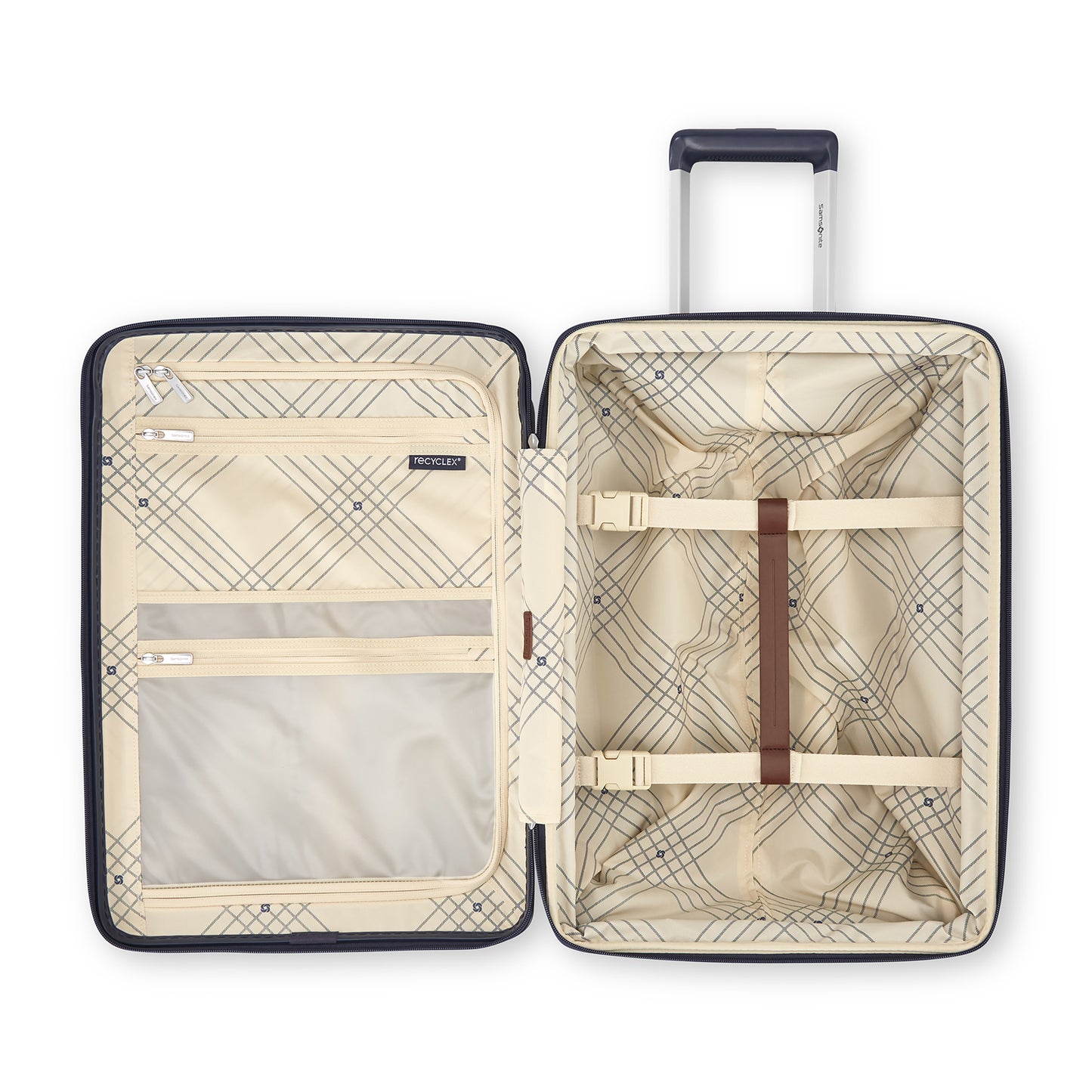Navy Samsonite Virtuosa Expandable Carry On