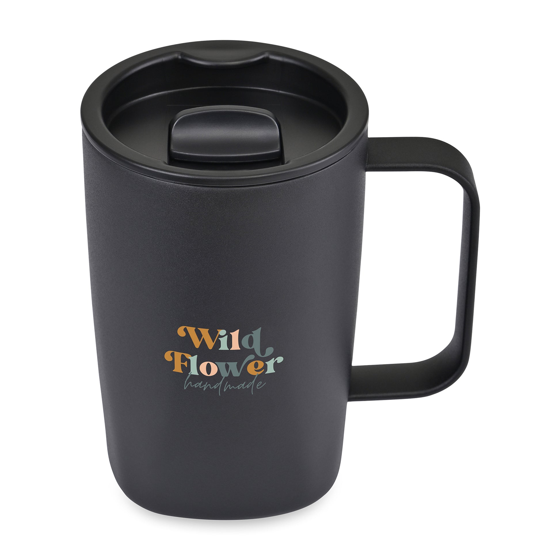 Black Aviana™ Rowan Recycled Mug - 15 Oz.