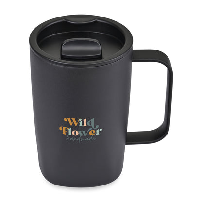 Black Aviana™ Rowan Recycled Mug - 15 Oz.