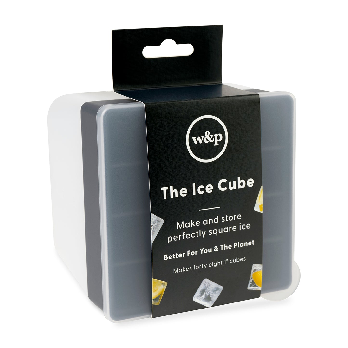 Charcoal W&P Mini Ice Cube Box