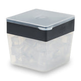 Charcoal W&P Mini Ice Cube Box
